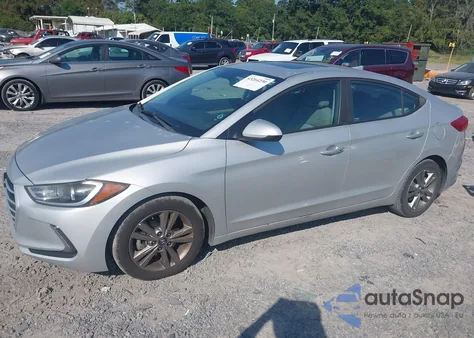 2018 Hyundai Elantra Sel from USA, damaged, VIN 5NPD84LF4JH375749